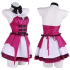 Draculaura pink vampire costume detail 7