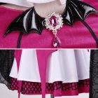 Draculaura pink vampire costume detail 8