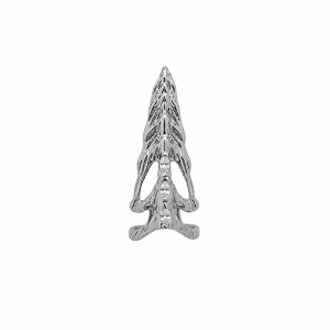 Gothic Openwork Finger and Nail Rings — Sparkling nail cover