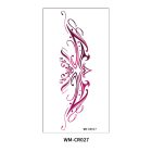 WM-CR049 to WM-CR072 black temporary tattoo designs