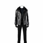 Leon black coat and coordinated costume ensemble; boots sold separately