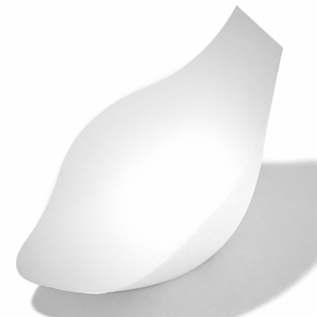 White perforated-core slim underwear shaping insert