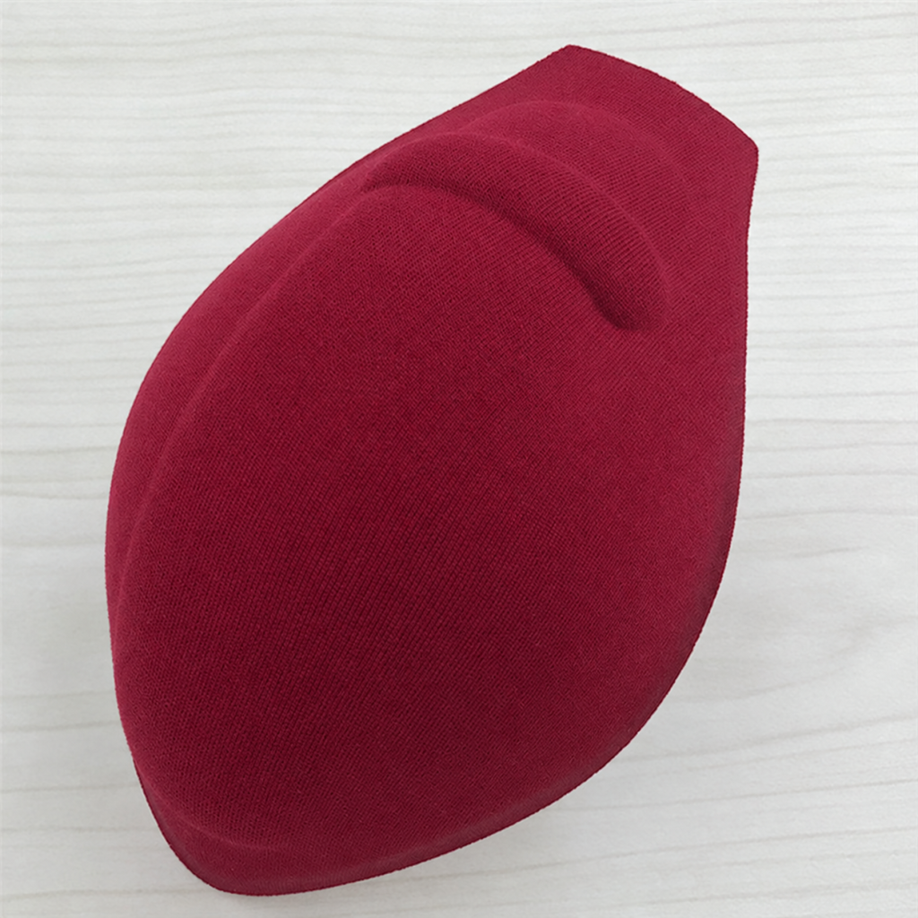 Burgundy high-profile underwear shaping insert