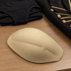AI wardrobe concept of one Nude medium-profile insert beside briefs