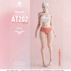 WorldBox AT202pro Pale articulated 1:6 base body; head shown for styling not included; underwear color varies