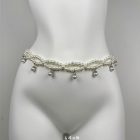 Pearl-Style Beaded Drape Waist Accessories — Bead tassels