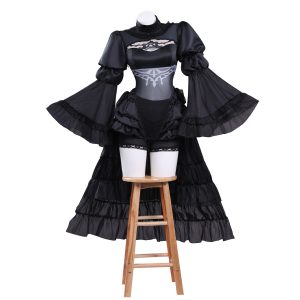 NieR Automata 2B black bridal costume front view