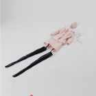 ACG26-M07-10 C pink 1:6 figure jacket skirt hat and neck bow flat lay; legwear excluded