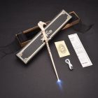 Pale hooked illuminated wizard wand design