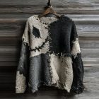 Halloween patchwork graphic top design 07