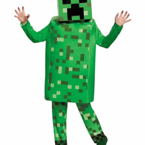 Minecraft Green-World Kids 3-Piece Costume — Mask, Shirt & Pants actual seller product photograph