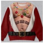 HO HO HO Santa holiday printed sweatshirt