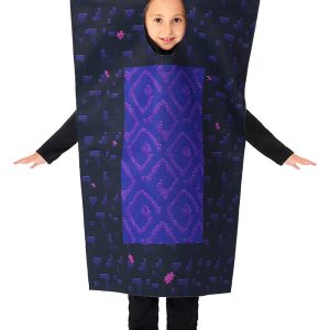 Minecraft Nether portal kids costume