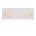 Metallic Eye Temporary Tattoos — Butterflies, Dots & Hearts