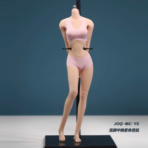 JIAOU DOLL JOQ-06C 1:6 headless body, representative normal-skin YS photo; styled extras excluded